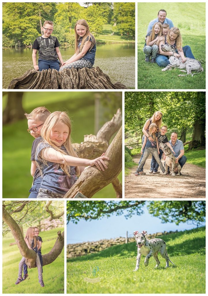 Photo shoot in Lyme Park